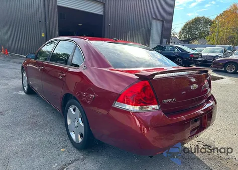 2008 Chevrolet Impala Super Sport z USA, uszkodzony, nr VIN 2G1WD58C389145408